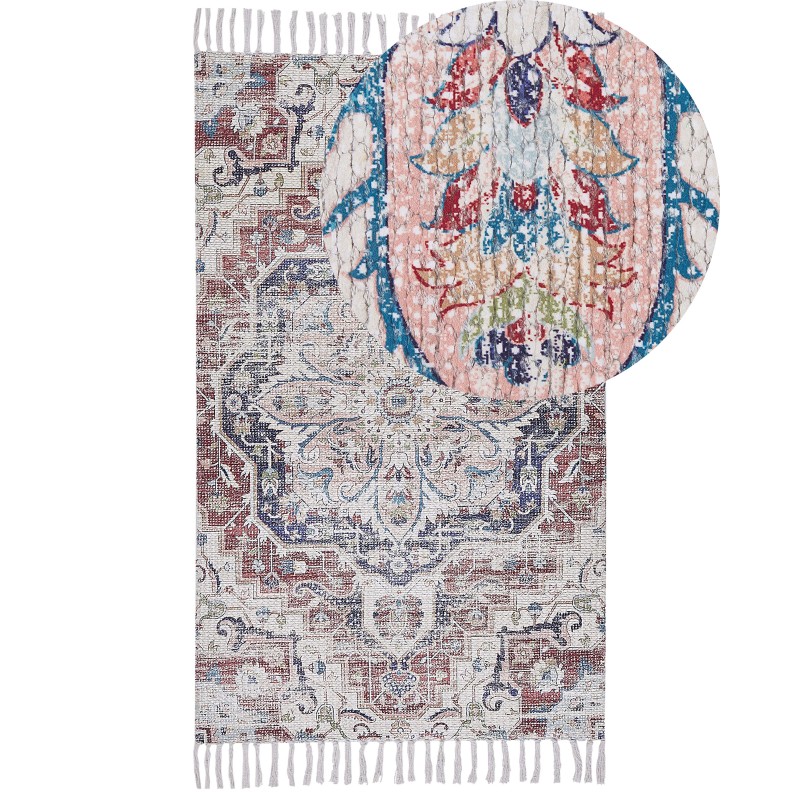 Dywan 80 x 150 cm wielokolorowy KELKIT