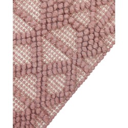 Dywan 160 x 230 cm różowy ALUCRA