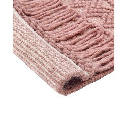 Dywan 160 x 230 cm różowy ALUCRA