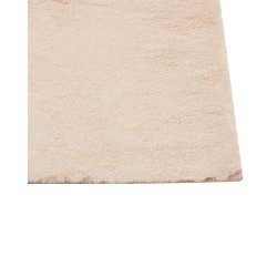 Dywan sztuczne futro królika 160 x 230 cm beżowy MIRPUR