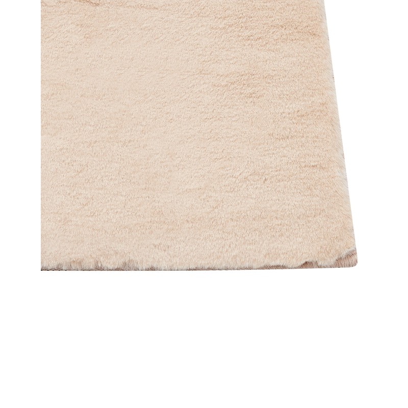 Dywan sztuczne futro królika 160 x 230 cm beżowy MIRPUR