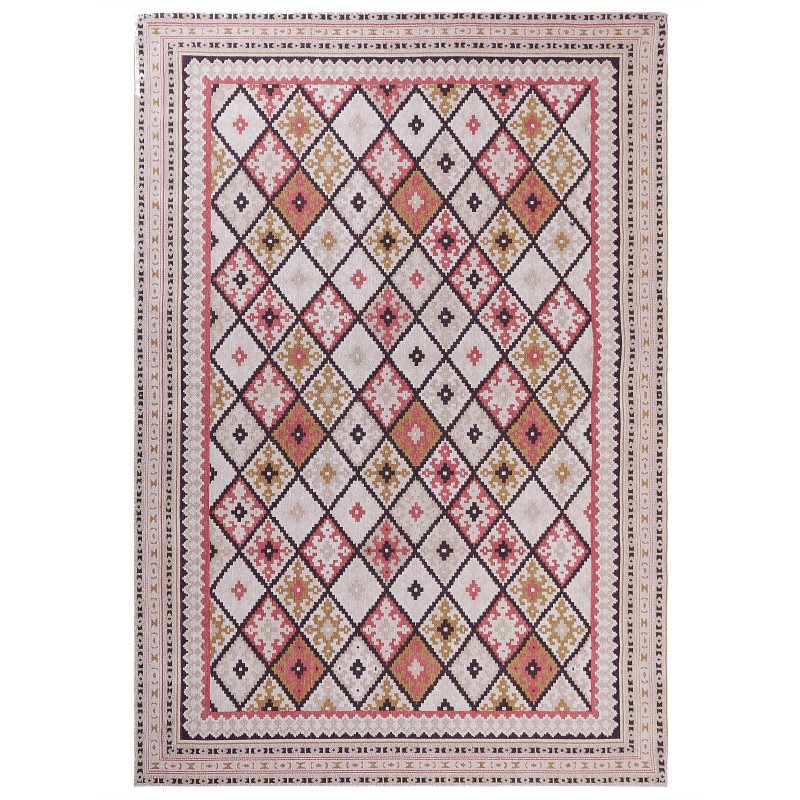 Dywan bawełniany 200 x 300 cm wielokolorowy ANADAG