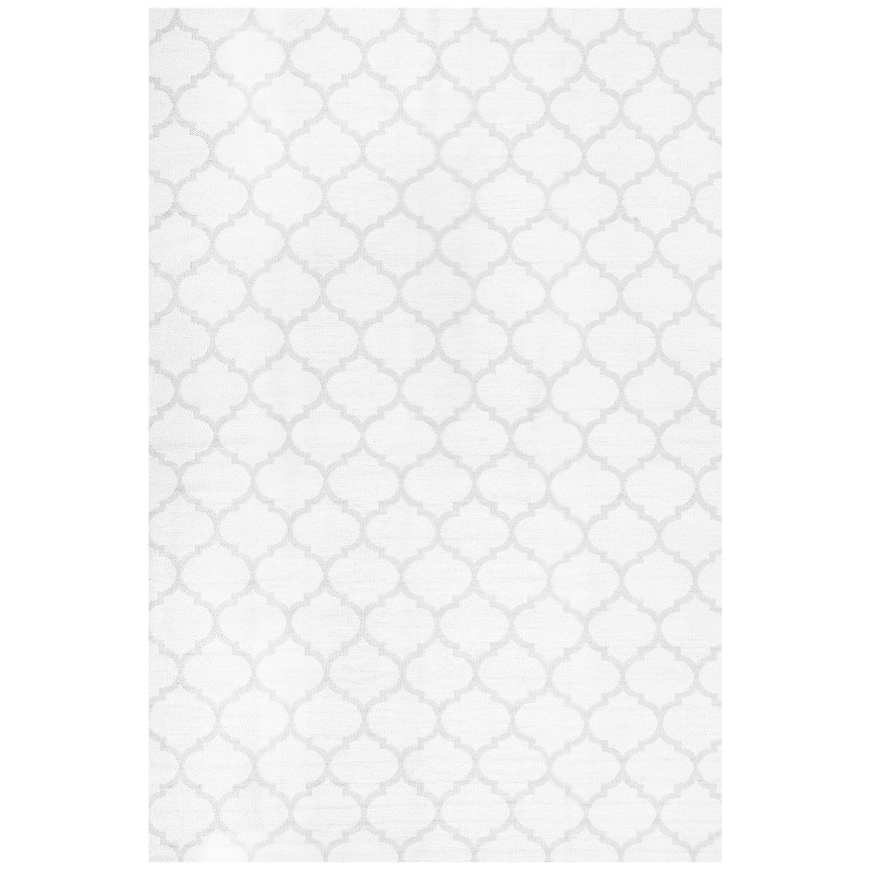 Dywan zewnętrzny dwustronny 160 x 230 cm szary AKSU