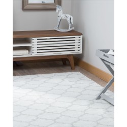 Dywan zewnętrzny dwustronny 160 x 230 cm szary AKSU