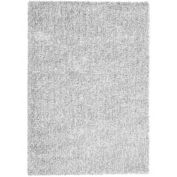 Dywan shaggy 160 x 230 cm szary melanż DEMRE