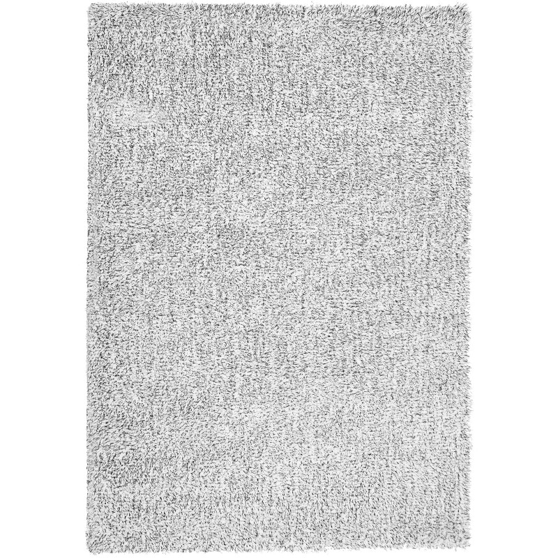 Dywan shaggy 160 x 230 cm szary melanż DEMRE