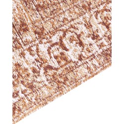 Dywan bawełniany 200 x 300 cm pomarańczowy HAYAT