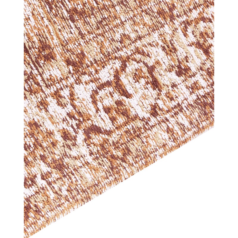 Dywan bawełniany 200 x 300 cm pomarańczowy HAYAT