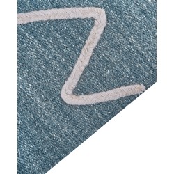 Dywan zewnętrzny 80 x 150 cm niebieski YAVU