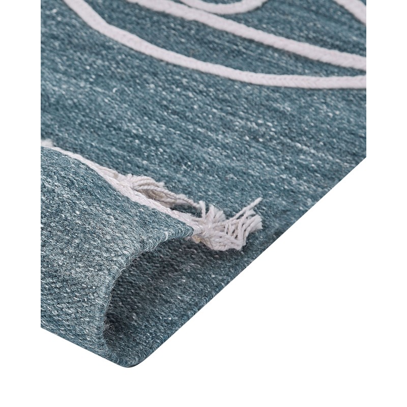 Dywan zewnętrzny 80 x 150 cm niebieski YAVU