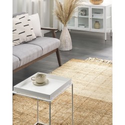 Dywan z juty 160 x 230 cm beżowy KARKIN