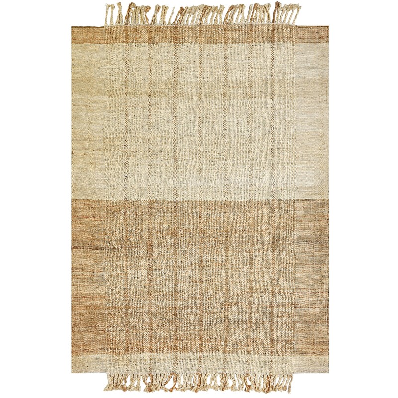 Dywan z juty 160 x 230 cm beżowy KARKIN