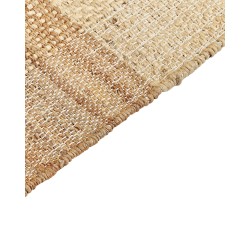 Dywan z juty 160 x 230 cm beżowy KARKIN