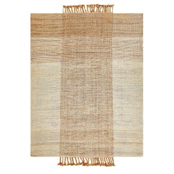 Dywan z juty 140 x 200 cm beżowy HAMZALAR