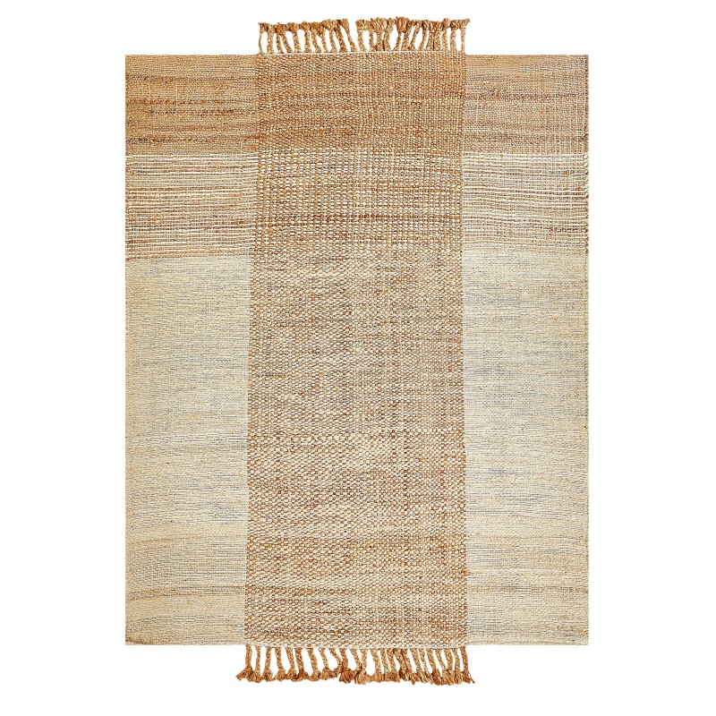 Dywan z juty 140 x 200 cm beżowy HAMZALAR