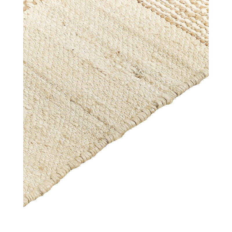 Dywan z juty 140 x 200 cm beżowy HAMZALAR