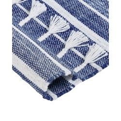 Dywan 80 x 150 cm niebieski BADEMLI