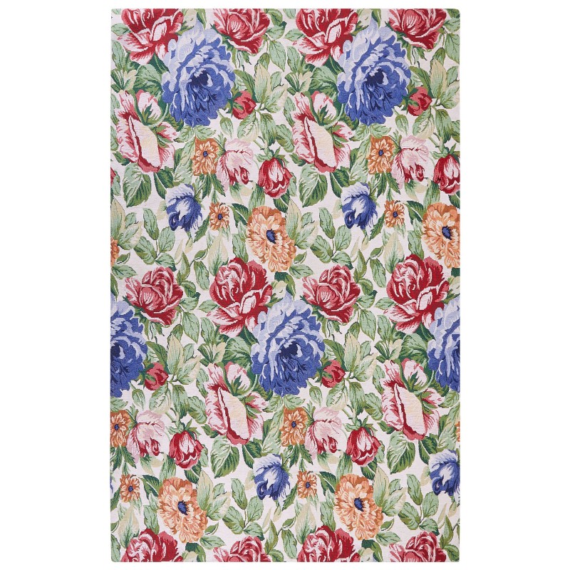 Dywan bawełniany 140 x 200 cm wielokolorowy FARWAN