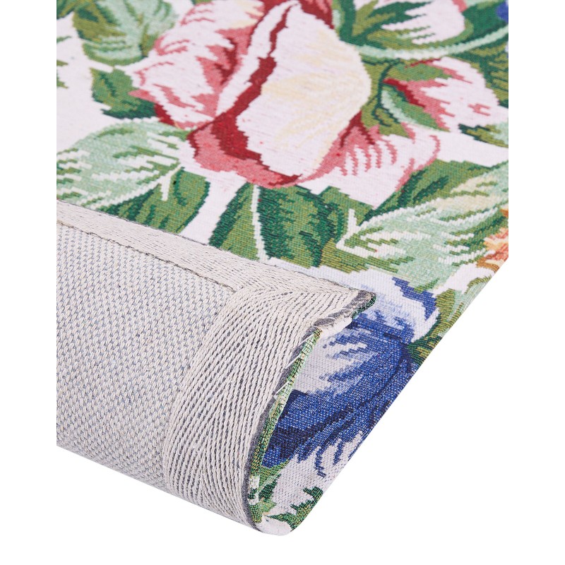 Dywan bawełniany 140 x 200 cm wielokolorowy FARWAN