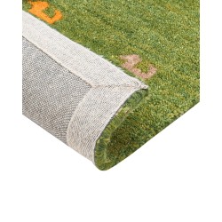 Dywan wełniany gabbeh 200 x 300 cm zielony YULAFI