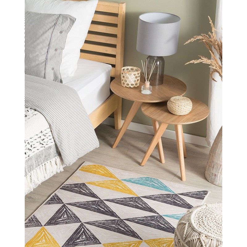 Dywan 80 x 150 cm wielokolorowy KALEN