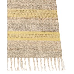 Dywan z juty 160 x 230 cm beżowo-żółty TALPUR