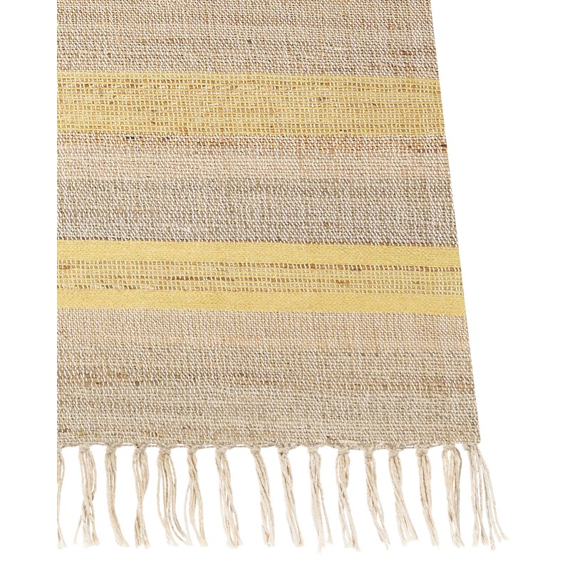 Dywan z juty 160 x 230 cm beżowo-żółty TALPUR