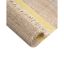Dywan z juty 160 x 230 cm beżowo-żółty TALPUR