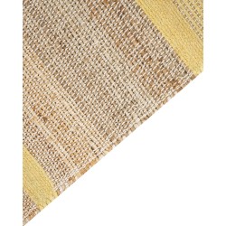Dywan z juty 160 x 230 cm beżowo-żółty TALPUR