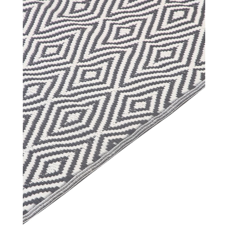 Dywan zewnętrzny 120 x 180 cm szary SIKAR