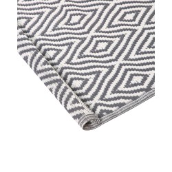 Dywan zewnętrzny 120 x 180 cm szary SIKAR