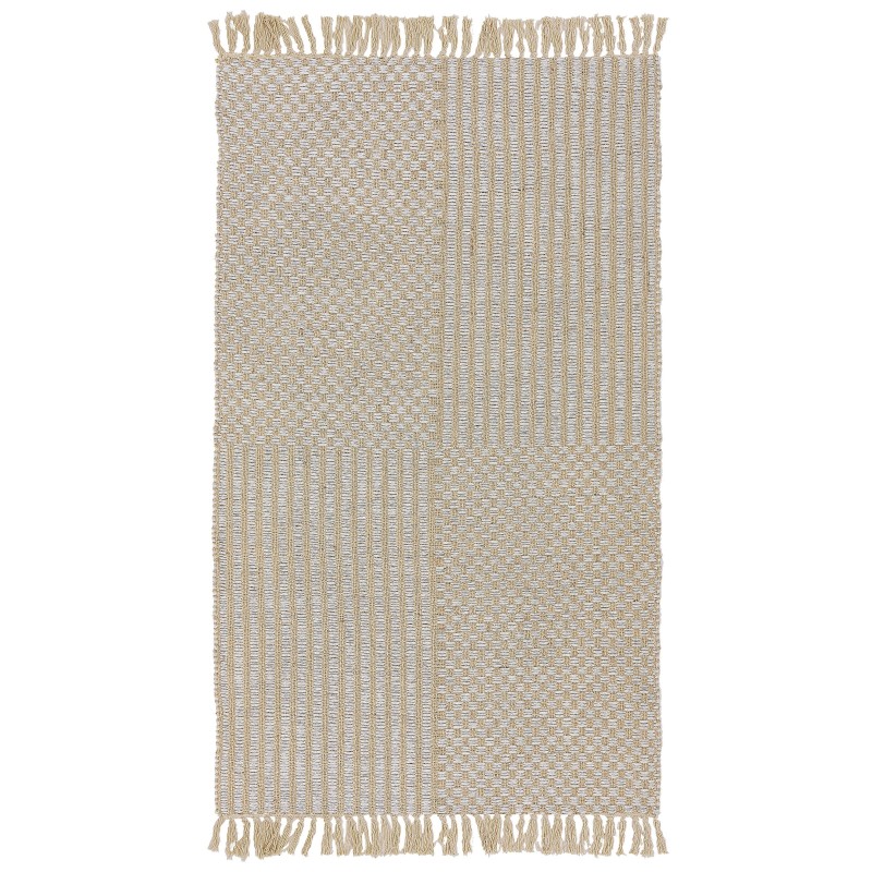 Dywan z juty 80 x 150 cm beżowy ADABAG