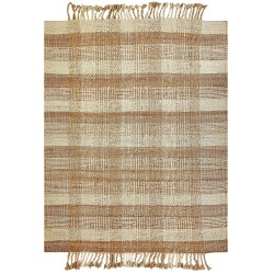 Dywan z juty 160 x 230 cm beżowy BERISSA