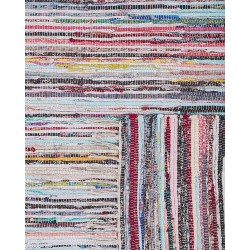 Dywan bawełniany 80 x 150 cm wielokolorowy MERSIN