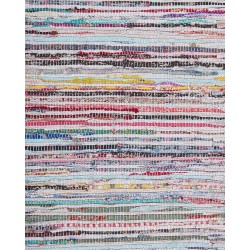 Dywan bawełniany 80 x 150 cm wielokolorowy MERSIN