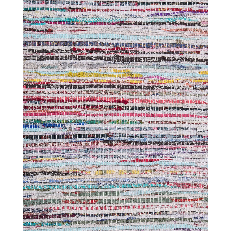 Dywan bawełniany 80 x 150 cm wielokolorowy MERSIN