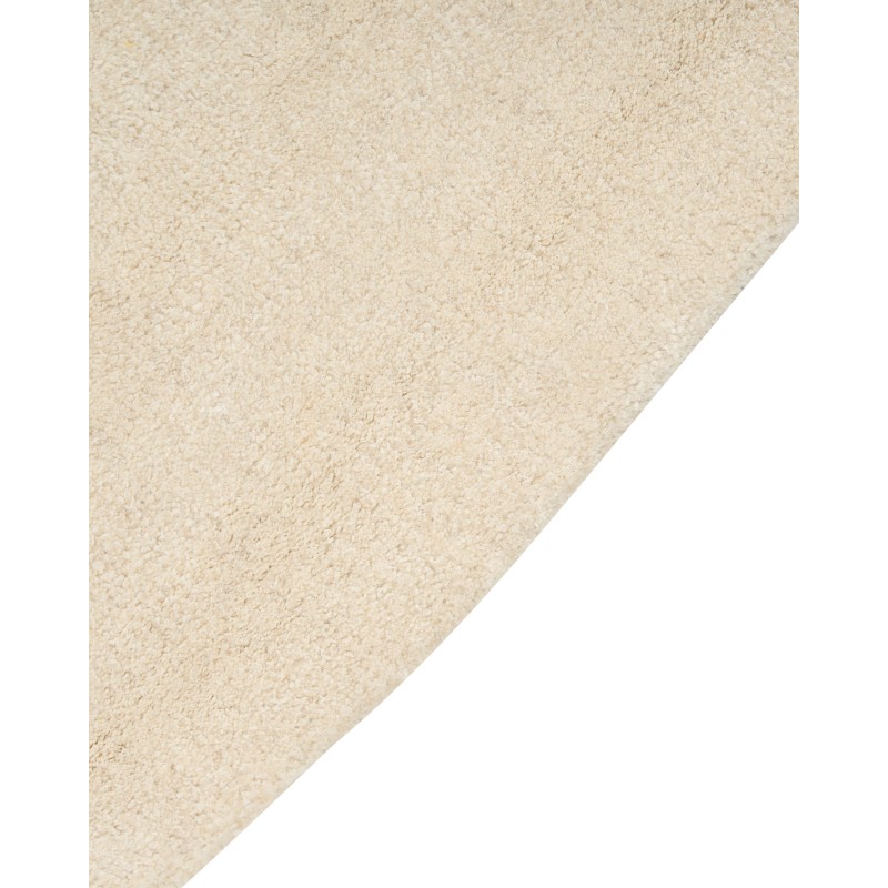 Dywan z wiskozy 160 x 160 cm beżowy GORANO