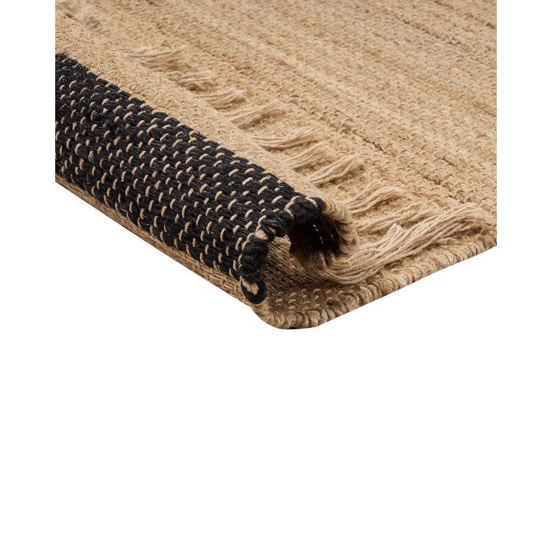 Dywan z juty 300 x 400 cm beżowy ERICEK
