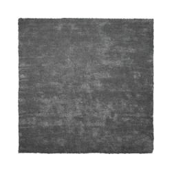 Dywan shaggy 200 x 200 cm ciemnoszary DEMRE