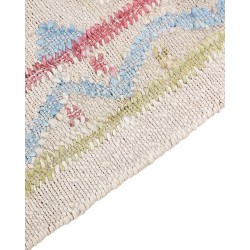 Dywan z juty 80 x 150 cm wielokolorowy TERKOS