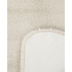 Dywan imitacja futra królika beżowy UNDARA