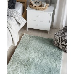 Dywan shaggy 80 x 150 cm zielony EVREN