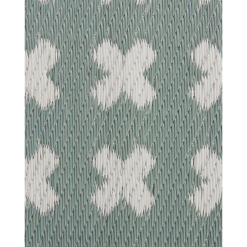 Dywan zewnętrzny 90 x 180 cm zielony ROHTAK