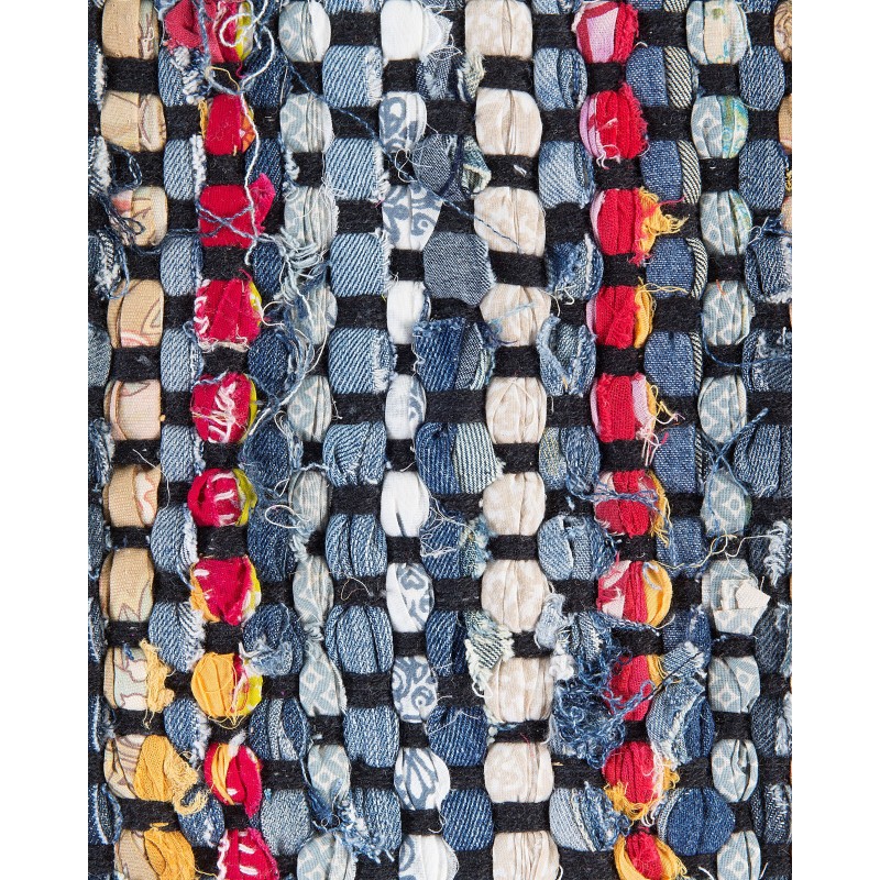 Dywan bawełniany 160 x 230 cm wielokolorowy ALANYA