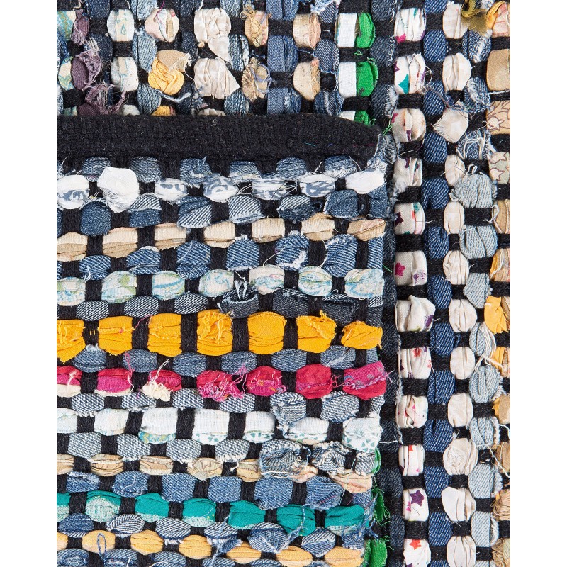 Dywan bawełniany 160 x 230 cm wielokolorowy ALANYA