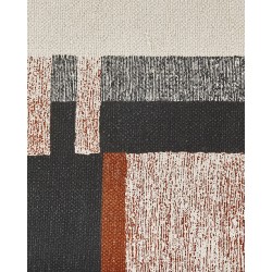 Dywan bawełniany 80 x 150 cm wielokolorowy KAKINADA