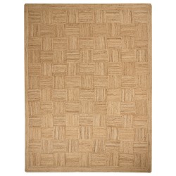 Dywan z juty 300 x 400 cm beżowy ESENTEPE
