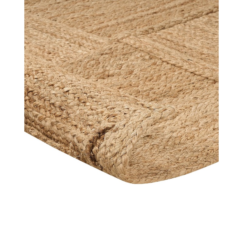 Dywan z juty 300 x 400 cm beżowy ESENTEPE