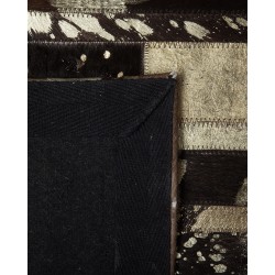 Dywan skórzany 160 x 230 cm brązowy ARTVIN