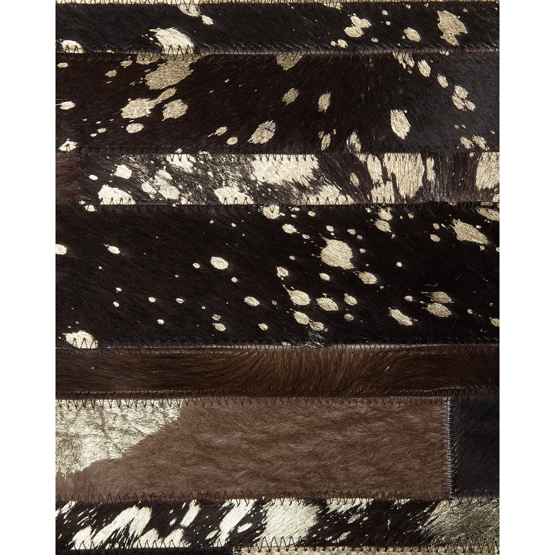 Dywan skórzany 160 x 230 cm brązowy ARTVIN